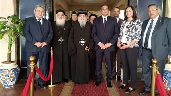 محافظ البحيرة يستقبل