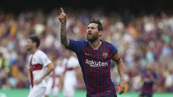 نجم برشلونة ليونيل