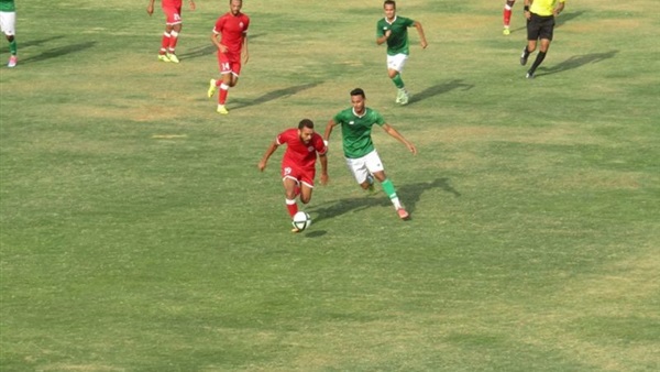جانب من مباراة سوهاج