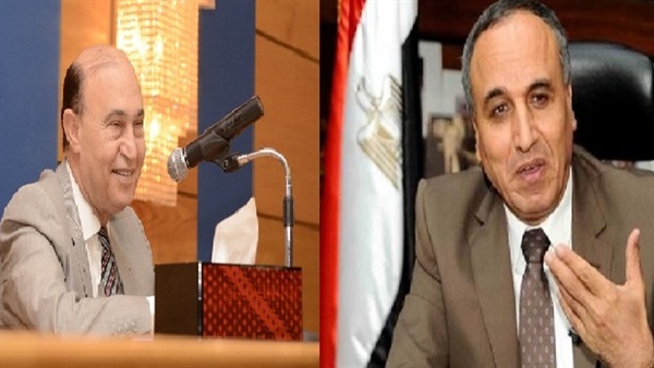 مهاب مميش ونقيب الصحفيين