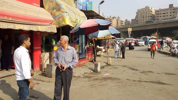 رئيس حى المرج خلال