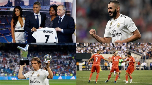 لاعبي ريال مدريد