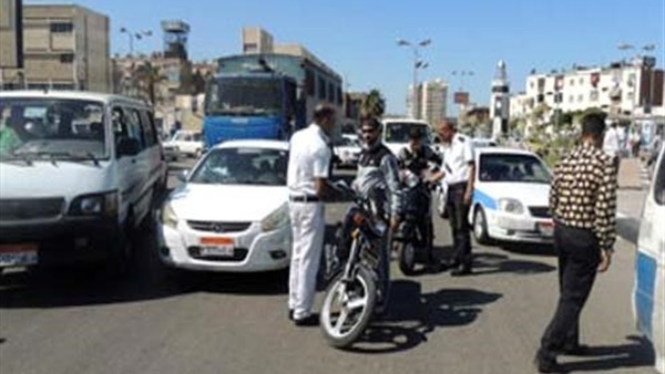 ضبط مخالفات مرورية