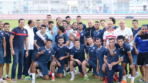 أثناء إحتفال لاعبي