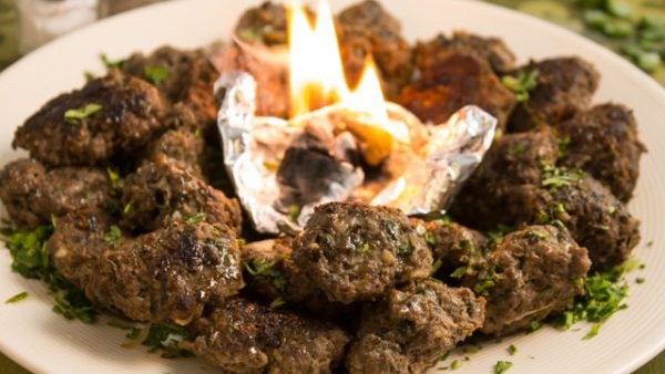 طريقة عمل كفتة بالبسطرمة