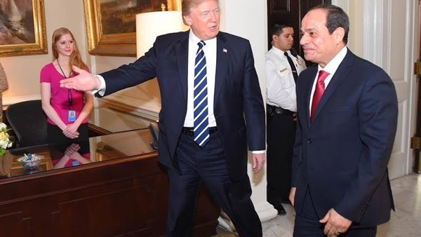 الرئيس السيسي وترامب