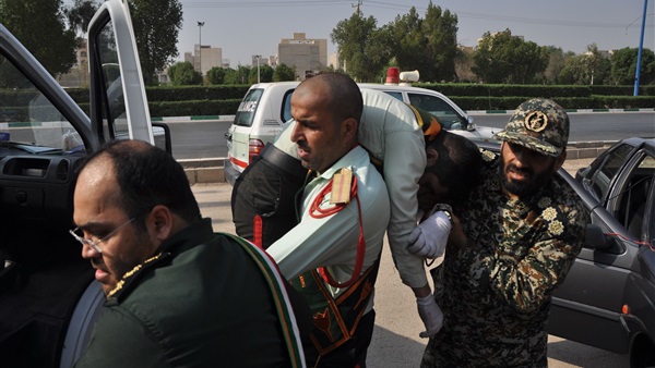 أحد ضحايا حادث الأهواز