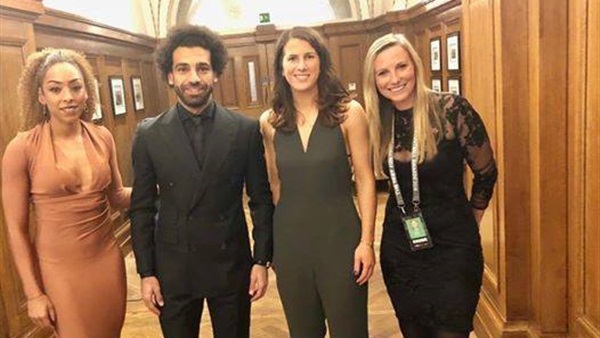 محمد صلاح يصل حفل