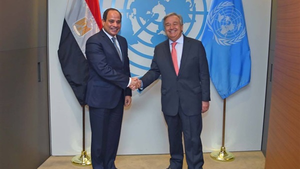 لقاء السيسي بسكرتير