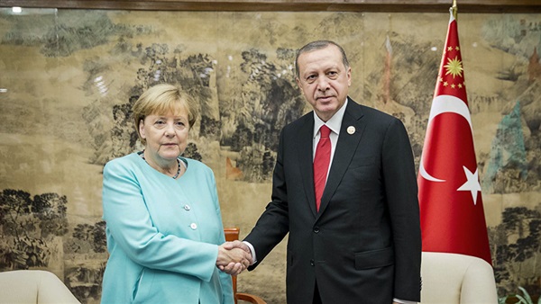 أردوغان وميركل