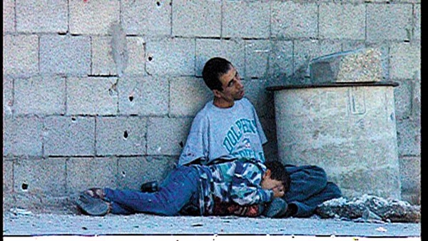 لحظة استشهاد محمد