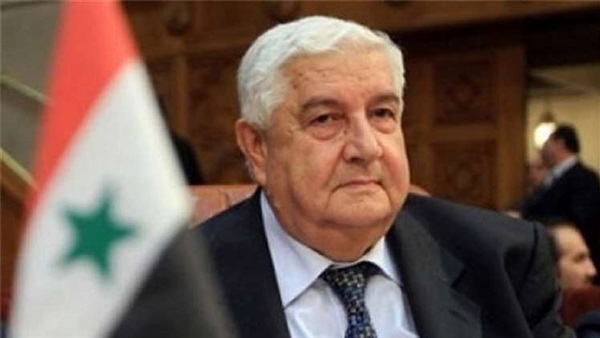 وزير الخارجية السوري