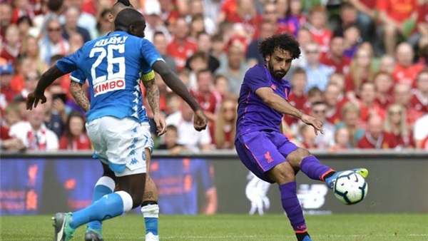 محمد صلاح أمام نابولي