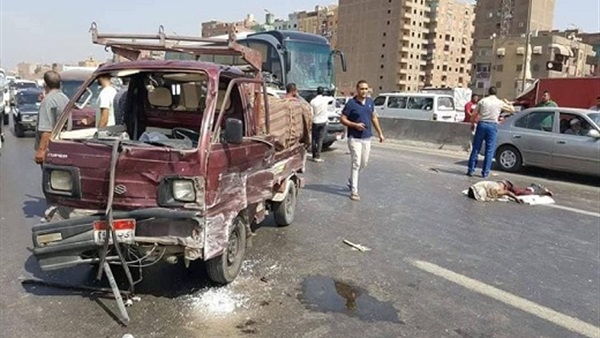 حادث تصادم على دائري