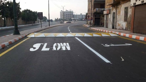 تجميل طريق معهد الاورام