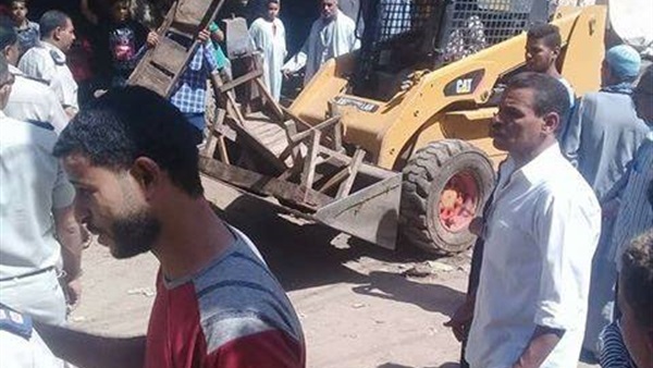 إزالة الإشغالات والأكشاك