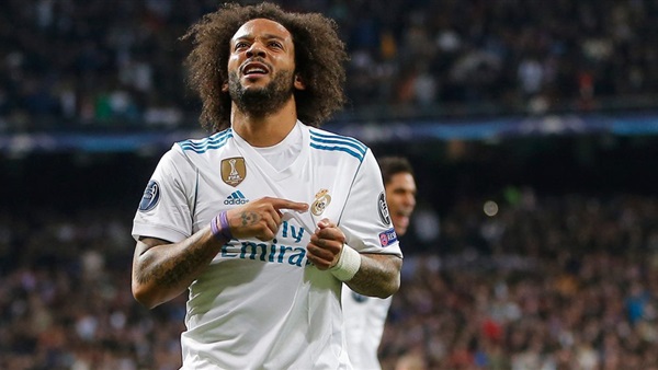 نجم ريال مدريد مارسيلو
