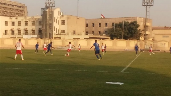 جانب من مباراة الشرطة