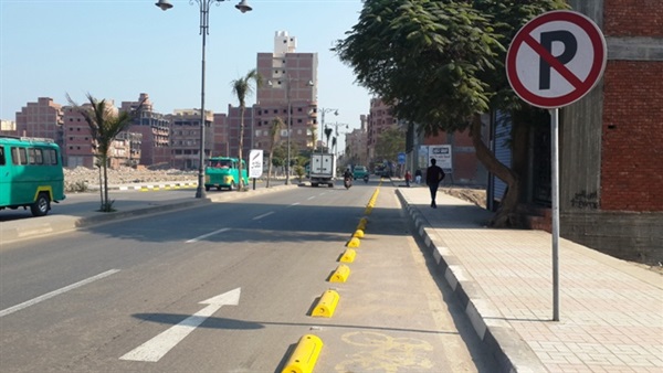 كثافات مرورية بشوارع