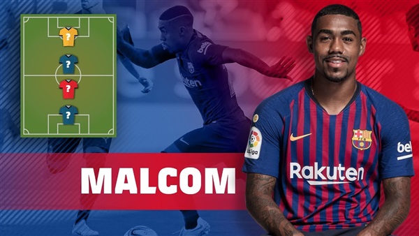 نجم برشلونة مالكوم
