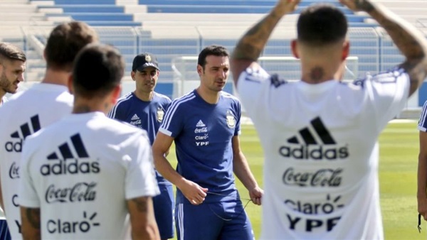 تدريبات منتخب الارجنتين