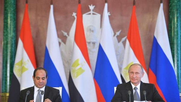 الرئيس السيسي وفلاديمير