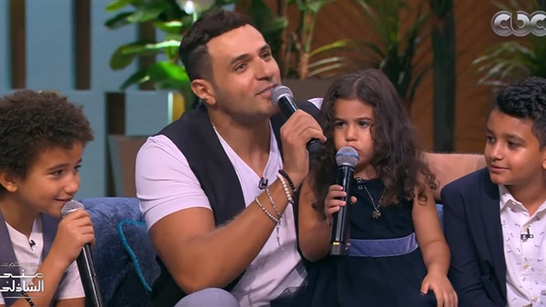 الفنان محمد نور وأولاده