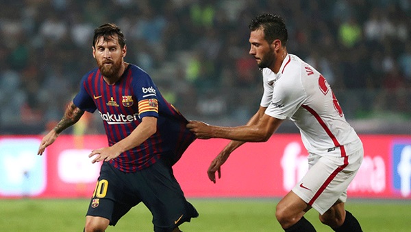 برشلونة وإشبيلية