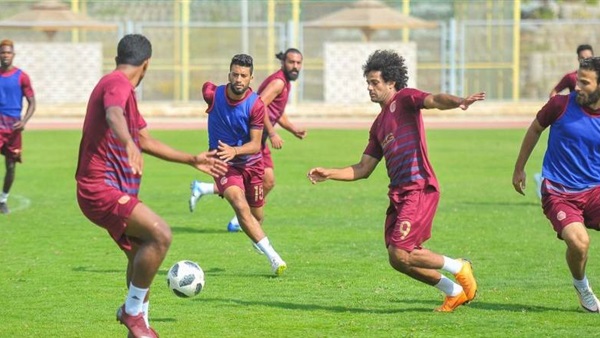 جانب من تدريبات سيراميكا