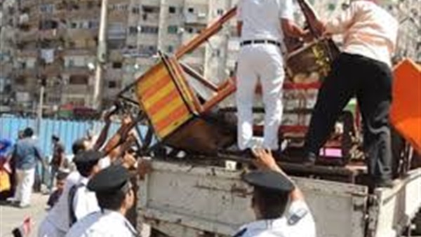 إزالة إشغالات الطرق