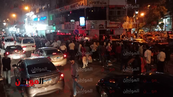 حريق مطعم جاد
