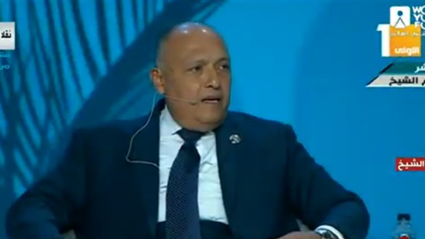 وزير الخارجية سامح