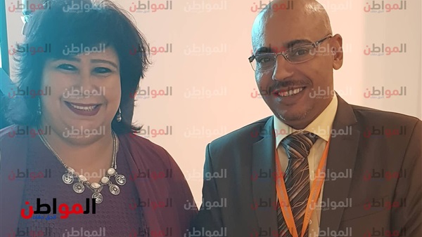 وزيرة الثقافة ومسعد