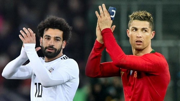 محمد صلاح ورونالدو