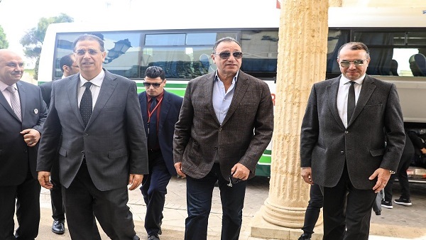 وفد الترجي يستقبل