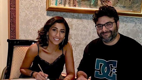 وليد منصور ودينا