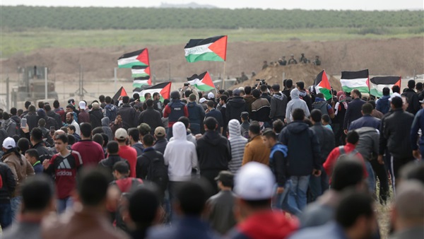 المظاهرة الفلسطينية