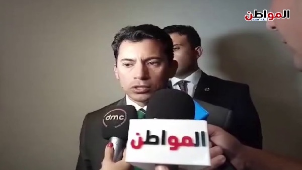 أشرف صبحي وزير الرياضة