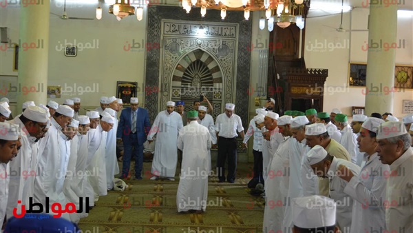 جلسة ذكر فى مسجد