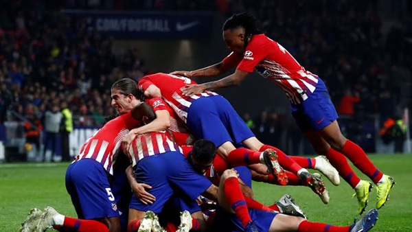 إحتفال أتليتكو مدريد