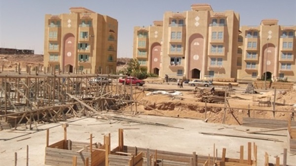 إنشاء 5 عمارات إسكان