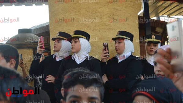 الشرطة النسائية تشارك