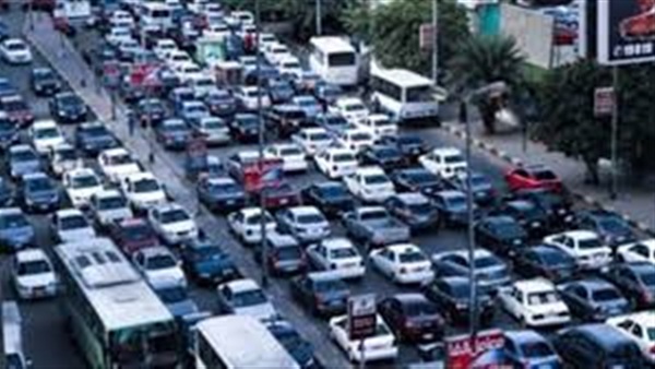 الحركة المرورية بالقاهرة