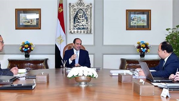 الرئيس السيسي مع