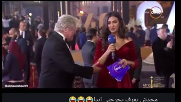 حسين فهمي يتعرض لموقف
