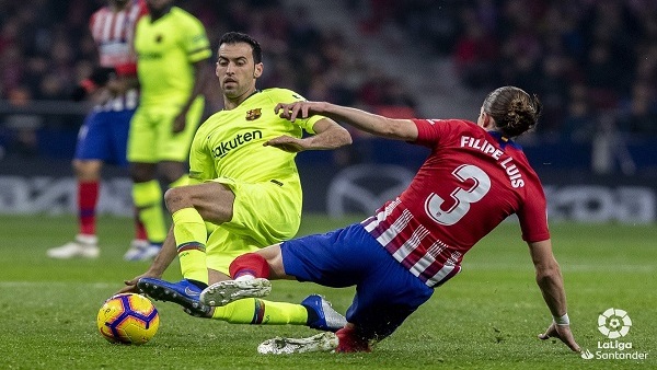 أتلتيكو مدريد وبرشلونة