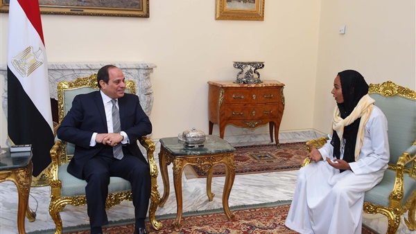 الرئيس السيسي ومروة