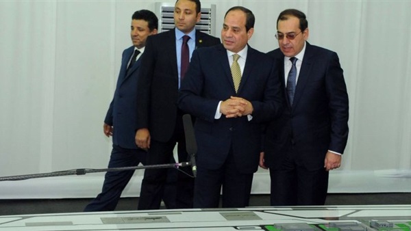 وزير البترول والسيسي