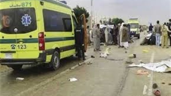 حادث انقلاب سيارة