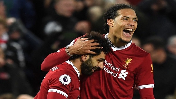 محمد صلاح وفان دايك